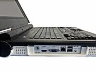 15 inch LED draagbare kleuren echografie machine met 60 graden scanhoek en configuratie probe 2.0MHz-5.0MHz